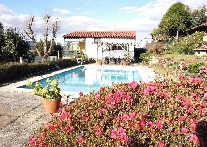 Vnc13v4, Encantadora Casa E Piscina, Vista Rio Min Gondar E Orbacem